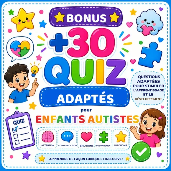 Bonus : plus de 30 questions de quiz adaptées